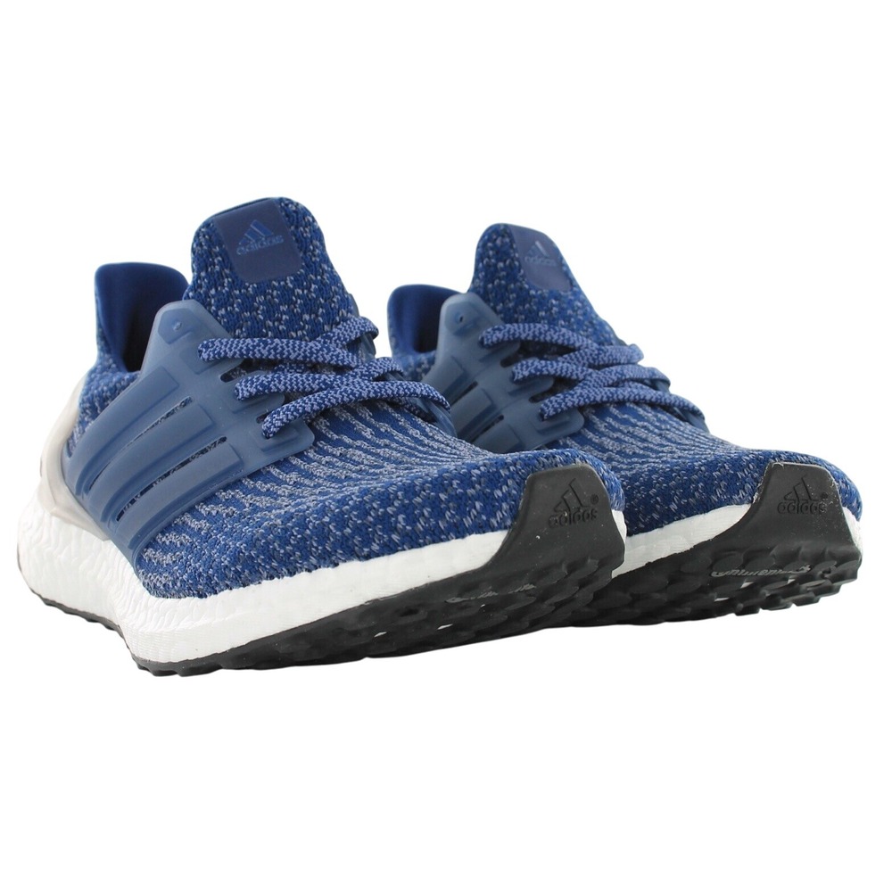 Adidas UltraBoost 3.0 Running Shoes Blue Knit Sneakers‎ Size 8 BA8928 Athleisure